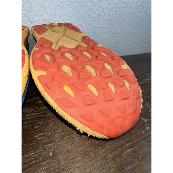 Hoka One One Tecton X Men\'s Running Shoes Orange/Blue 1123161 PORY Size 9 D main image 12